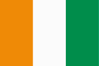 Cote d´Ivoire (Pobřeží slonoviny) vlajka