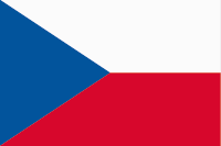 ČR (Česká Republika - Česko) vlajka