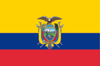Ekvádor vlajka