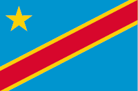 Kongo (Demokratická republika Kongo) vlajka