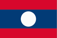 Laos vlajka