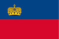 Lichtenštejnsko vlajka
