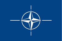 NATO (The North Athlantic Treaty Organisation) vlajka