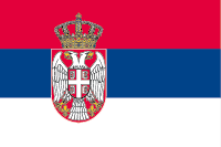 Srbsko vlajka