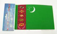 Turkmenistán - praporek