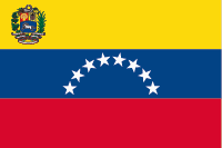 Venezuela se znakem vlajka