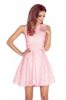 Elegantní šaty Numoco 125-18 růžové M