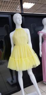 Krátké letní šaty MIKI žluté