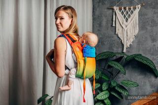 LennyLamb Onbuhimo Toddler Rainbow Baby