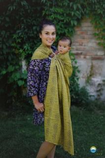 Little Frog Ring Sling Golden Boho Velikost: S