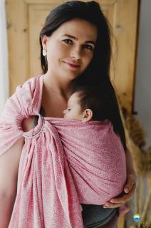 Little Frog Ring Sling Magenta Ammonites Velikost: L