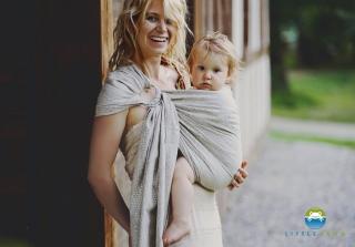 Little Frog Ring Sling Natural Wildness Velikost: S