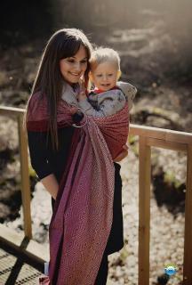 Little Frog Ring Sling Ruby Cube Velikost: M