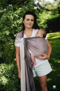 Little Frog Ring Sling Tencel Charmy Cube Velikost: M