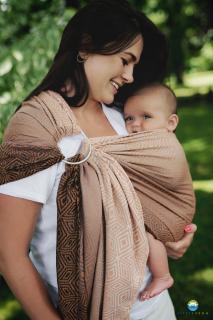 Little Frog Ring Sling Tencel Foxy Cube Velikost: M