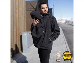 Softshellová nosící bunda Elbrus pro tatínky - Black Velikost: 3XL