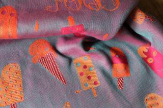 Yaro Cool Duo Fuchsia Orange Turkis Tencel Kapok Velikost: 2