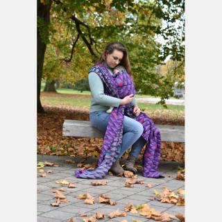 Yaro Kite Trinity Purple Turkis Tencel Velikost: 5