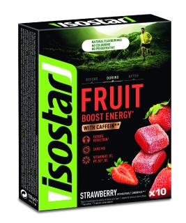Isostar ENERGY FRUIT BOOST 10x10g JAHODA