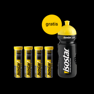 Isostar POWERTABS 4x120g CITRON + BIDON GRATIS