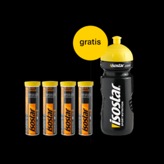 Isostar POWERTABS 4x120g POMERANČ + BIDON GRATIS