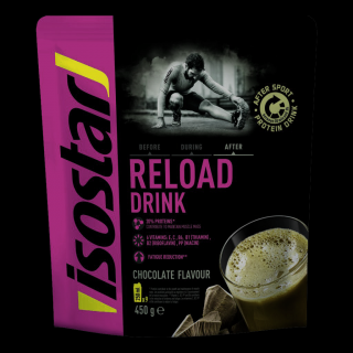 Isostar RELOAD PROTEIN DRINK 450g ČOKOLÁDA