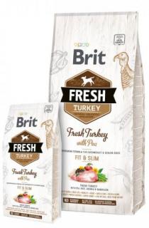 Brit Fresh Turkey with Pea - Adult Fit & Slim 12kg