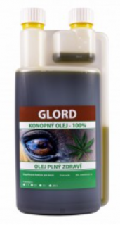 Glord Konopný olej 1L Dávkovací láhev