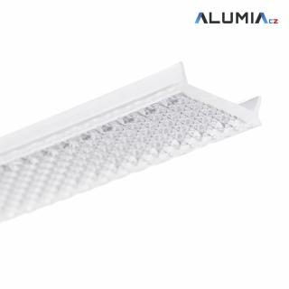 Difuzor ALUMIA prismatický-11 pro LED hliníkové profily |prismatický