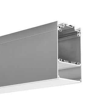 LED hliníkový profil KLUŚ DES |stříbrná anoda Délka: 1m
