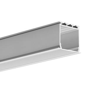 LED hliníkový profil KLUŚ LOKOM |stříbrná anoda Délka: 1m
