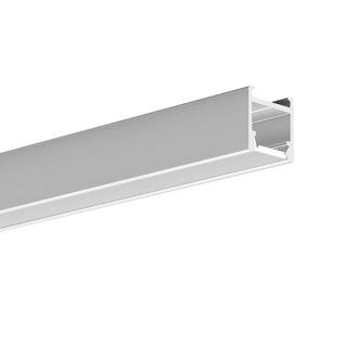 LED hliníkový profil KLUŚ PDS-H |stříbrná anoda Délka: 1m