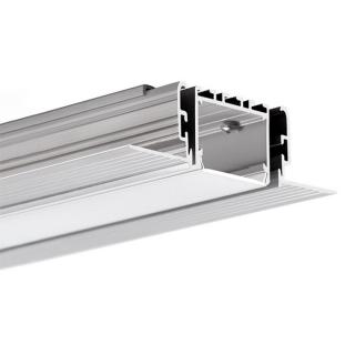 Systém LED hliníkových profilů do sádrokartonu 3035-KOZE |stříbrná anoda Délka: 2m