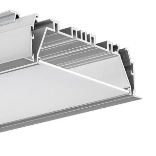 Systém LED hliníkových profilů do sádrokartonu MOD-KOL-100 |stříbrná anoda Délka: 1m