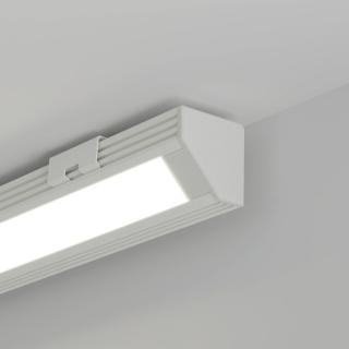 Úchytka KLUŚ 45-STN pro LED hliníkové profily |bílá