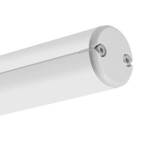 Záslepka KLUŚ JAZ-DUO-N pro LED hliníkové profily |bílá