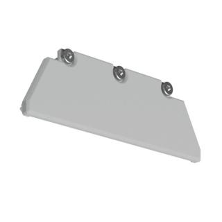 Záslepka KLUŚ OMODO-100 pro LED hliníkové profily |šedá
