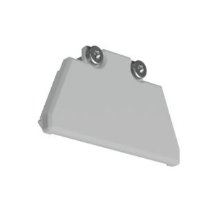 Záslepka KLUŚ OMODO-50 pro LED hliníkové profily |šedá
