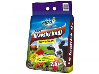 AGRO Pravý kravský hnůj 2,5 kg