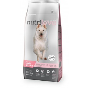 Nutrilove GRANULE pro psy Sensitive All Breeds s jehněčím 3 kg