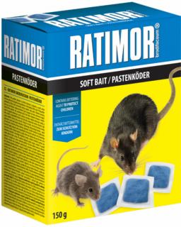 Ratimor měkká návnada na myši a potkany 150 g