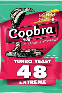 COOBRA 48 Extreme kvasnice 14-21% (pro cukerný kvas)