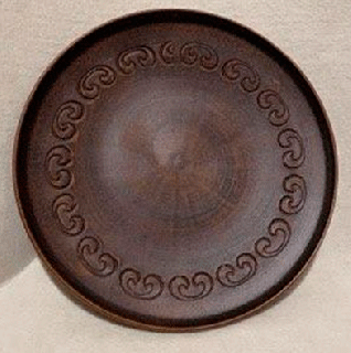 Keramický talíř  plochý 240 mm  dekor