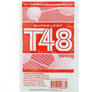T48 Turbo kvasnice 48 hodin 14-20% (pro cukerný kvas)