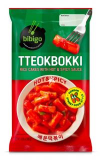 Bibigo Tteokbokki - Rice Cake With Hot & Spicy Sauce 360g