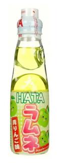 Hata Ramune Soda Apple Flavour 200ml