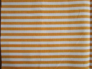 ZBYTEK 1 m - Kanafas pruh 0,5cm - metráž - žluto-oranžová látka - plátno - bavlna