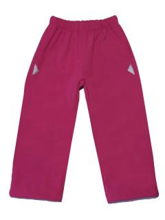Dětské softshellové kalhoty růžové JerryJane