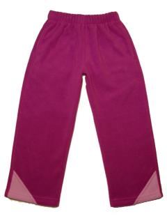 Fleece Kalhoty Fialové