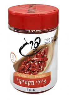 Mexické chilli papričky Pereg - koření KOSHER z Izraele